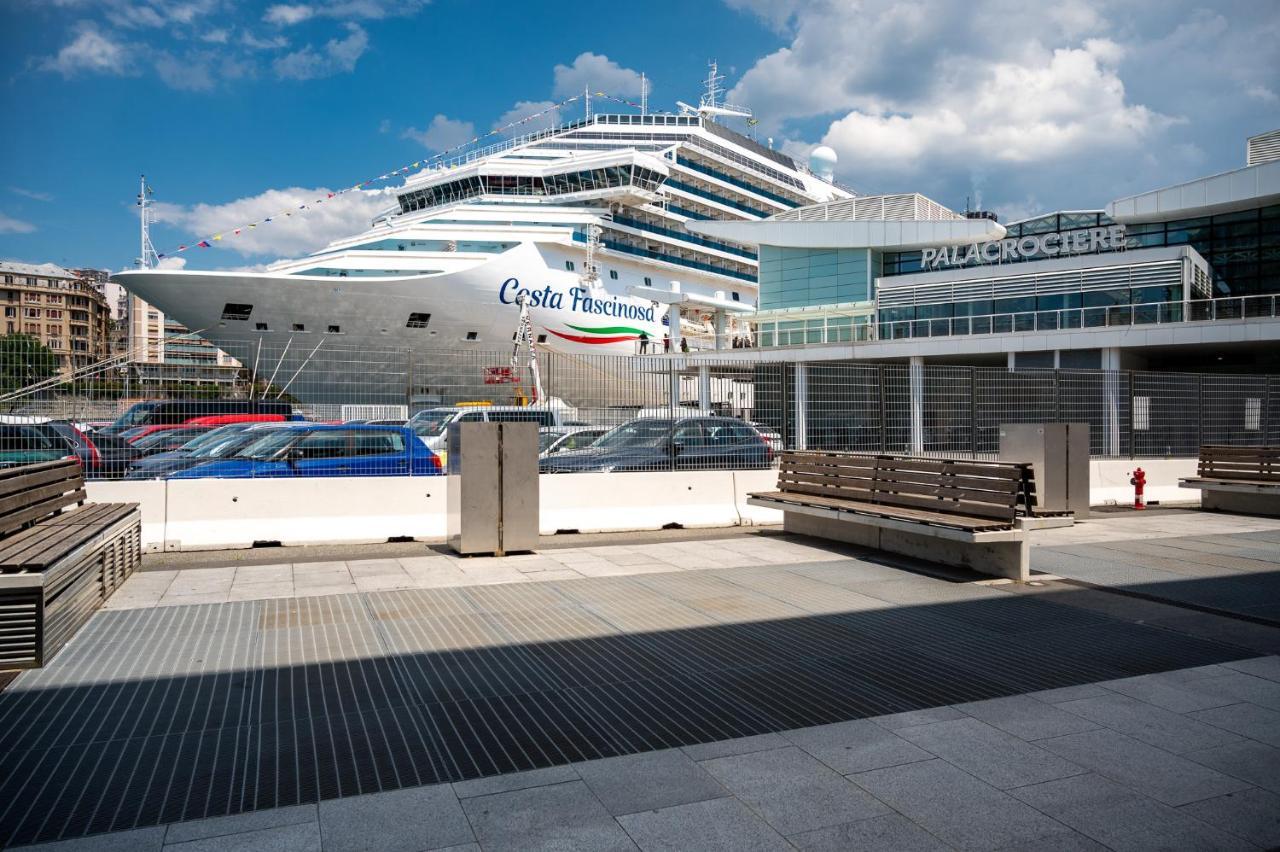 Luxury Savona Cruises At 1 Min Wifi - Free Park Apartment Exterior foto